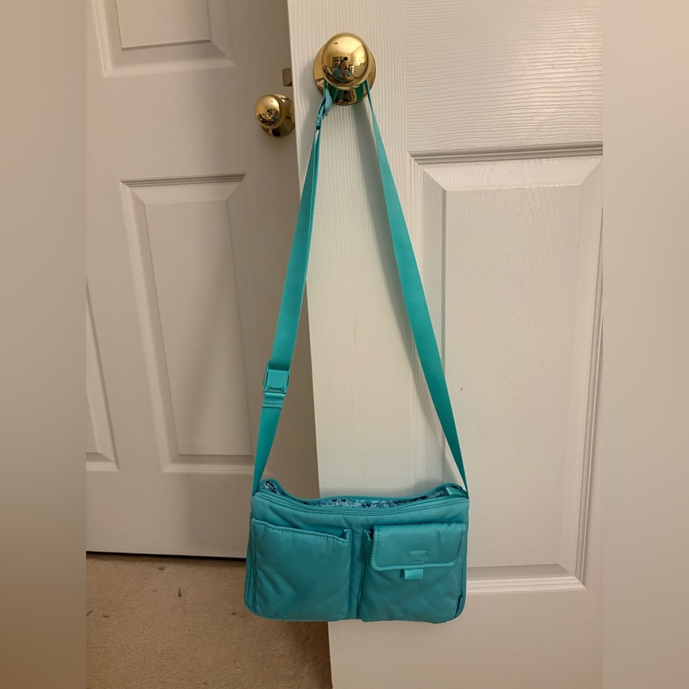 Vera Bradley Turquoise Sky Crossbody Bag